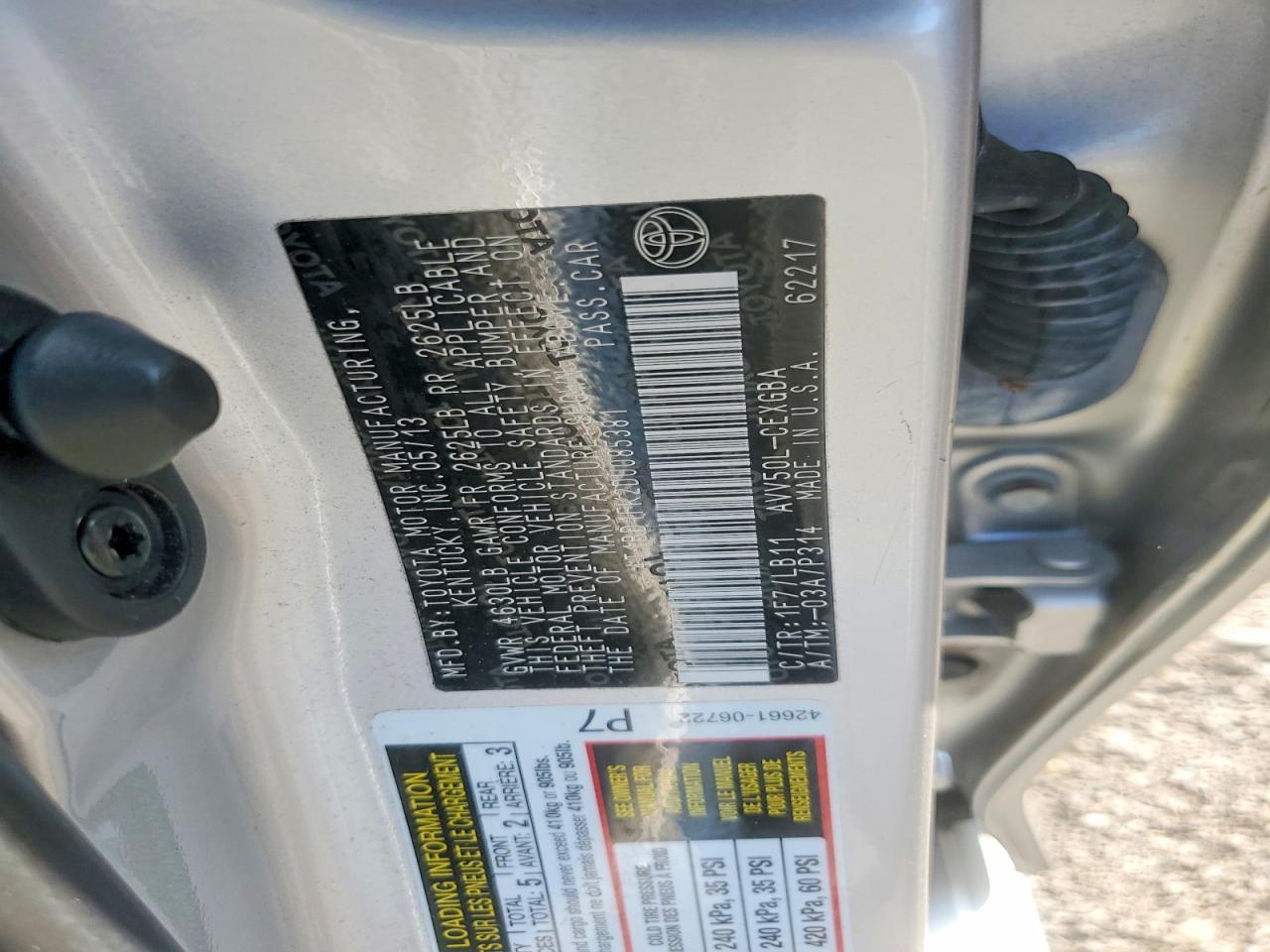 2013 Toyota Camry Hybrid Xle Silver vin: 4T1BD1FK2DU085381