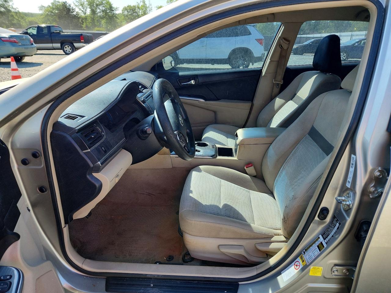 2013 Toyota Camry Hybrid Le Beige vin: 4T1BD1FK2DU089009
