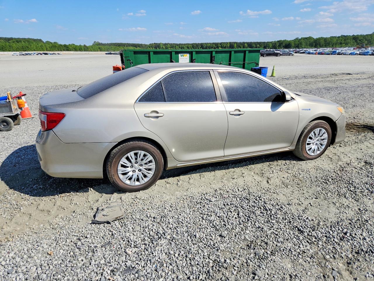 2013 Toyota Camry Hybrid Le Beige vin: 4T1BD1FK2DU089009