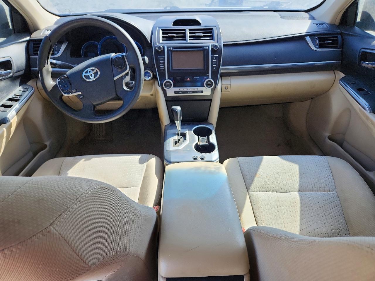 2013 Toyota Camry Hybrid Le Beige vin: 4T1BD1FK2DU089009