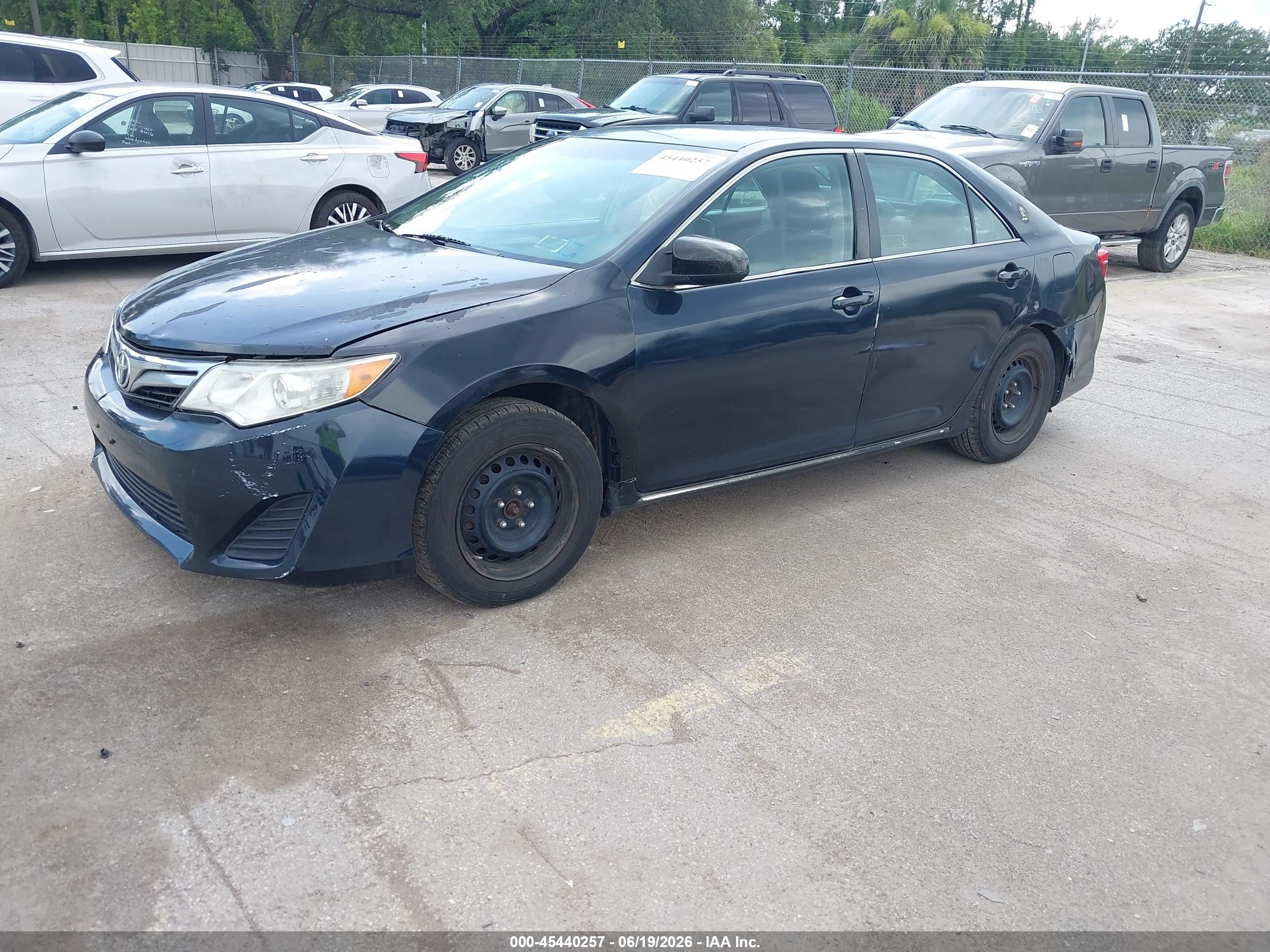 2014 Toyota Camry Hybrid Le Black vin: 4T1BD1FK2EU097516