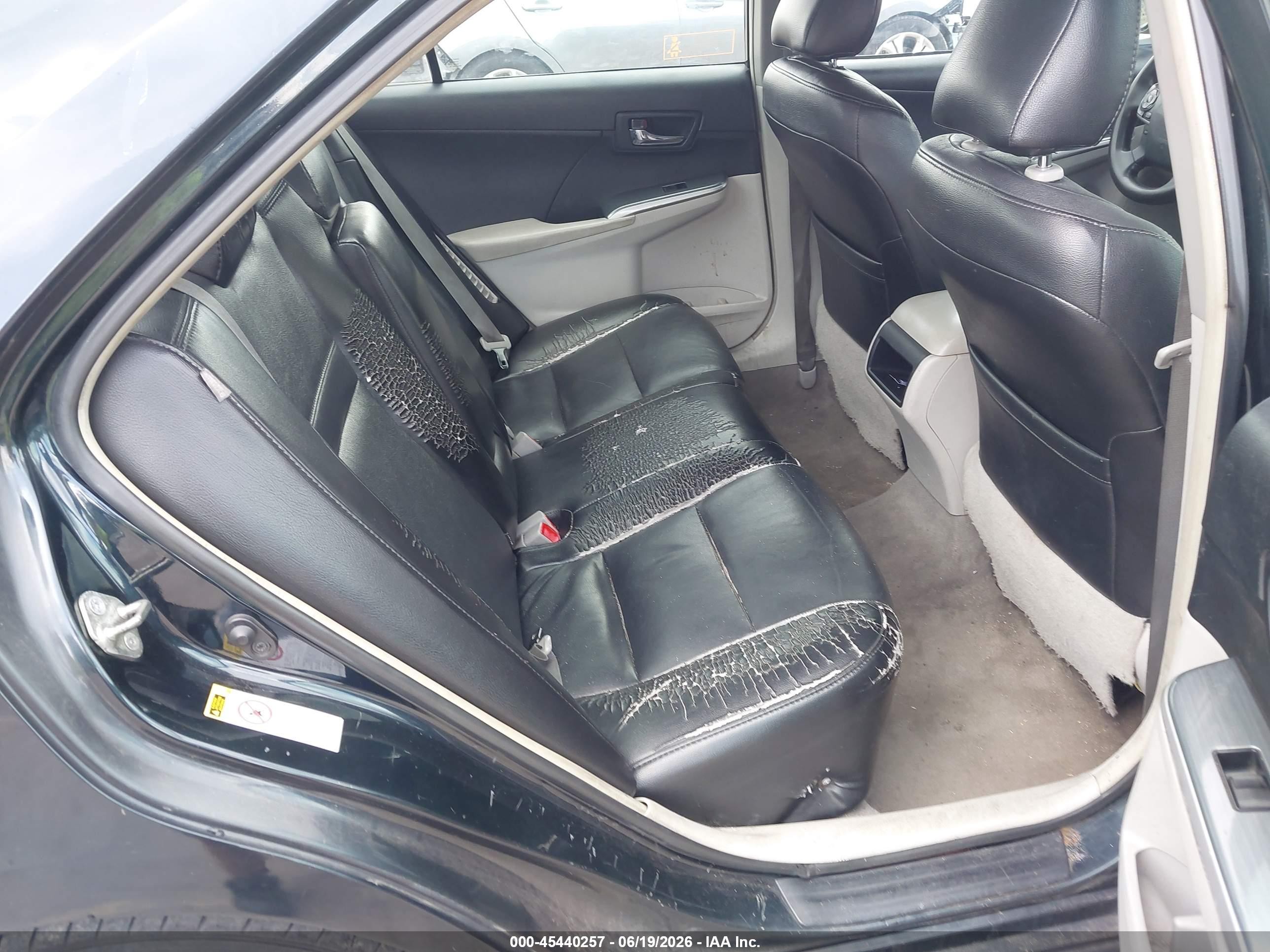 2014 Toyota Camry Hybrid Le Black vin: 4T1BD1FK2EU097516