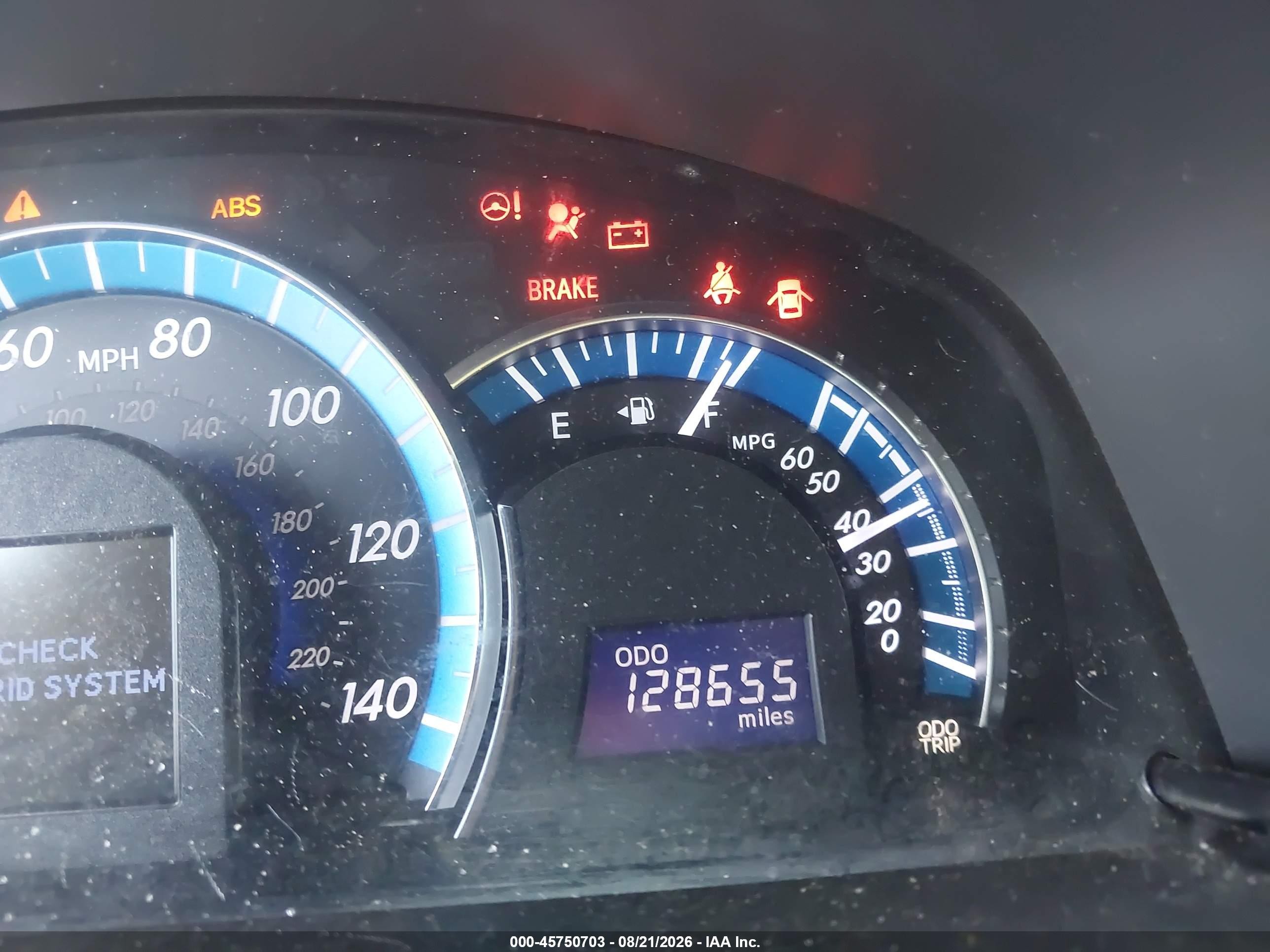 2014 Toyota Camry Hybrid Le Серебряный vin: 4T1BD1FK2EU098729