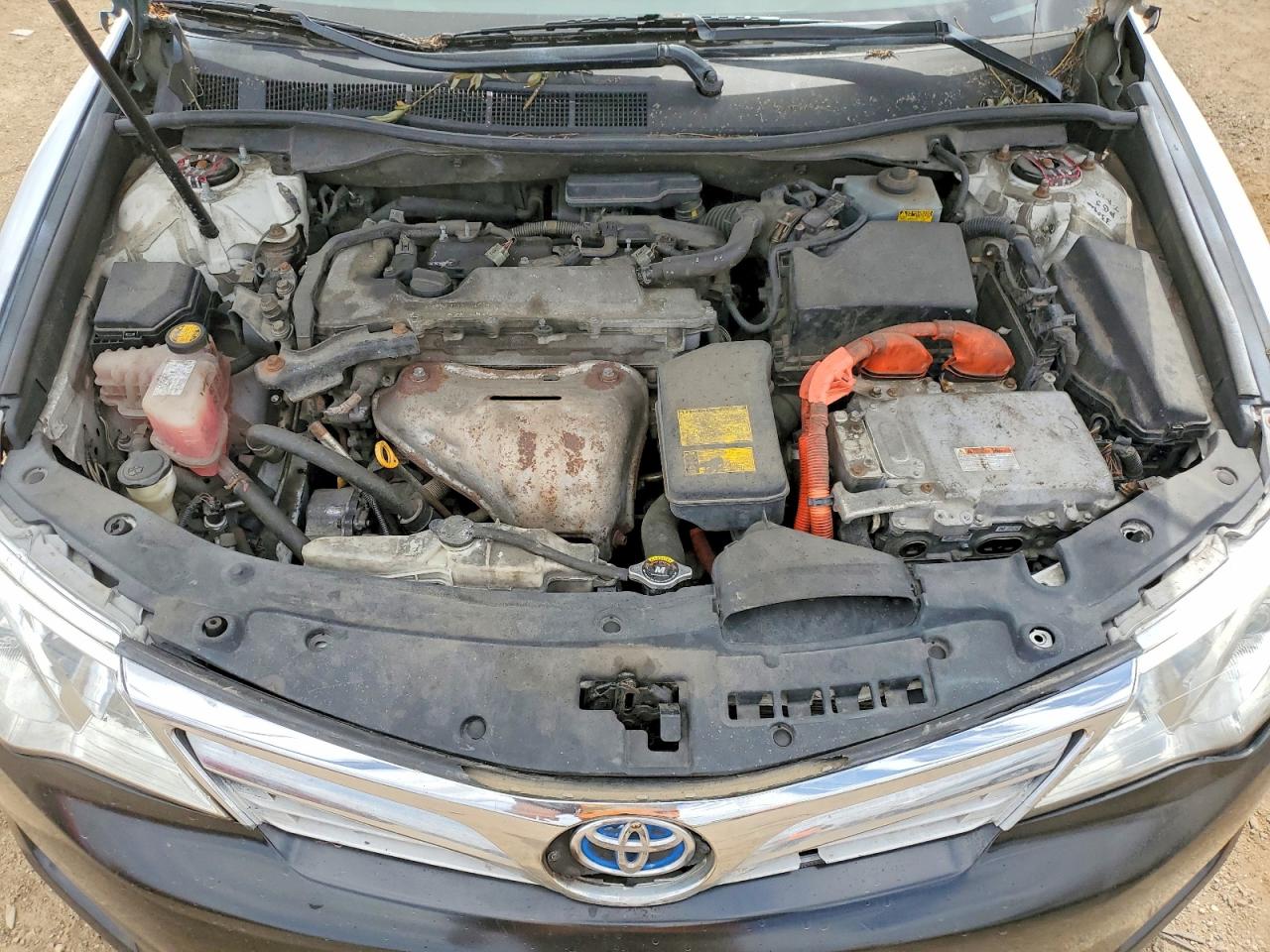 2014 Toyota Camry Hybrid Le Белый vin: 4T1BD1FK2EU110930