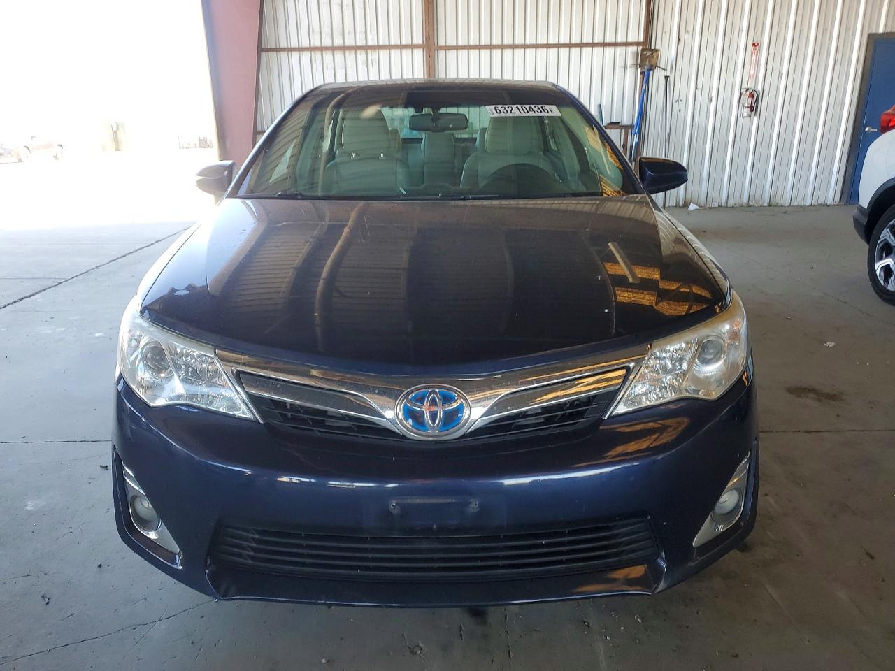 2014 Toyota Camry Hybrid Xle Blue vin: 4T1BD1FK2EU112760