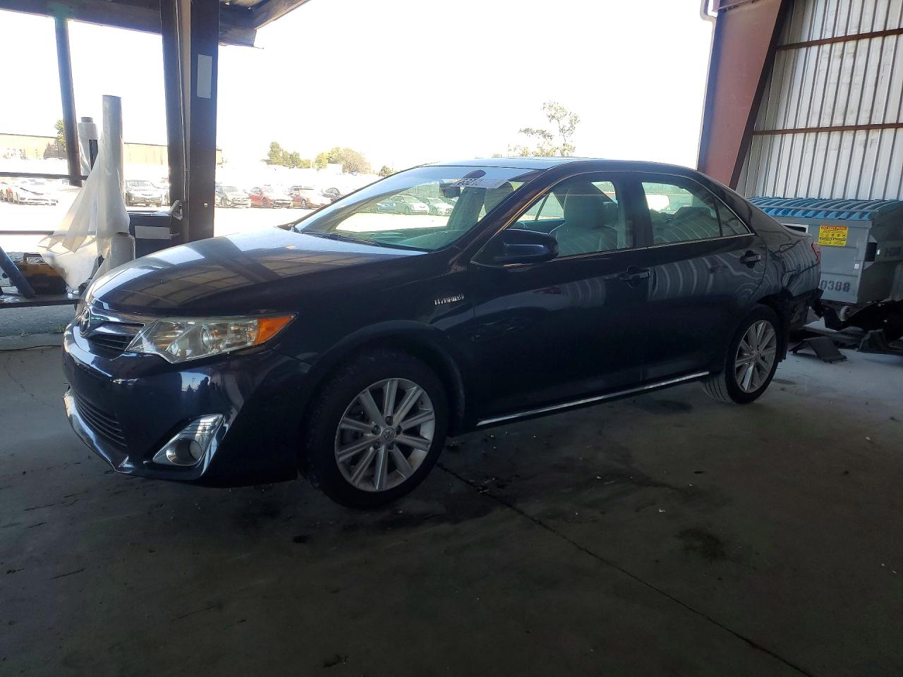 2014 Toyota Camry Hybrid Xle Синий vin: 4T1BD1FK2EU112760
