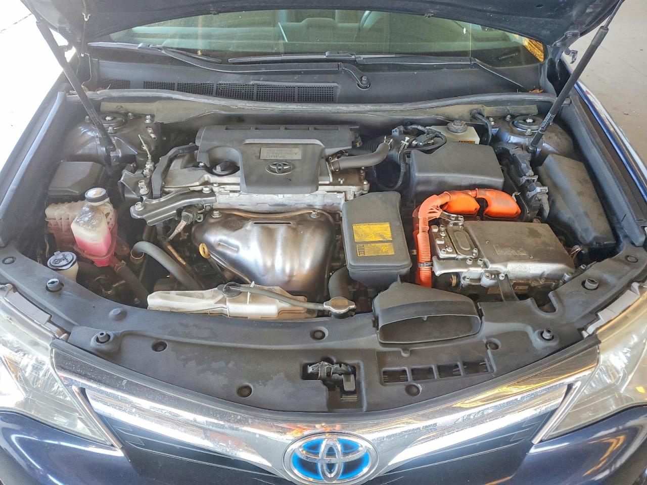 2014 Toyota Camry Hybrid Xle Blue vin: 4T1BD1FK2EU112760