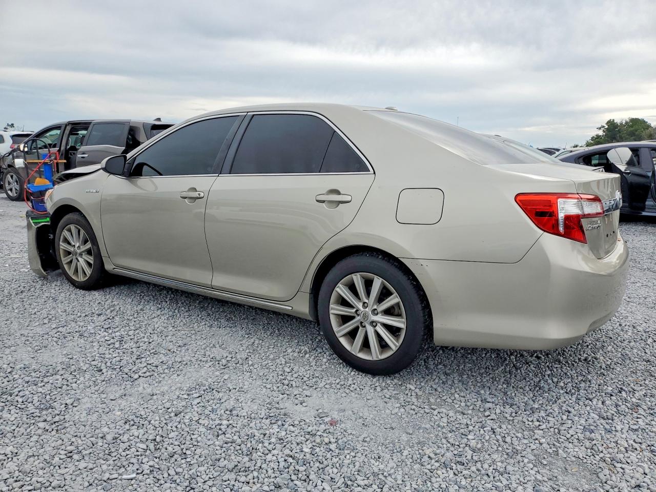 2014 Toyota Camry Hybrid Xle Gold vin: 4T1BD1FK2EU123662