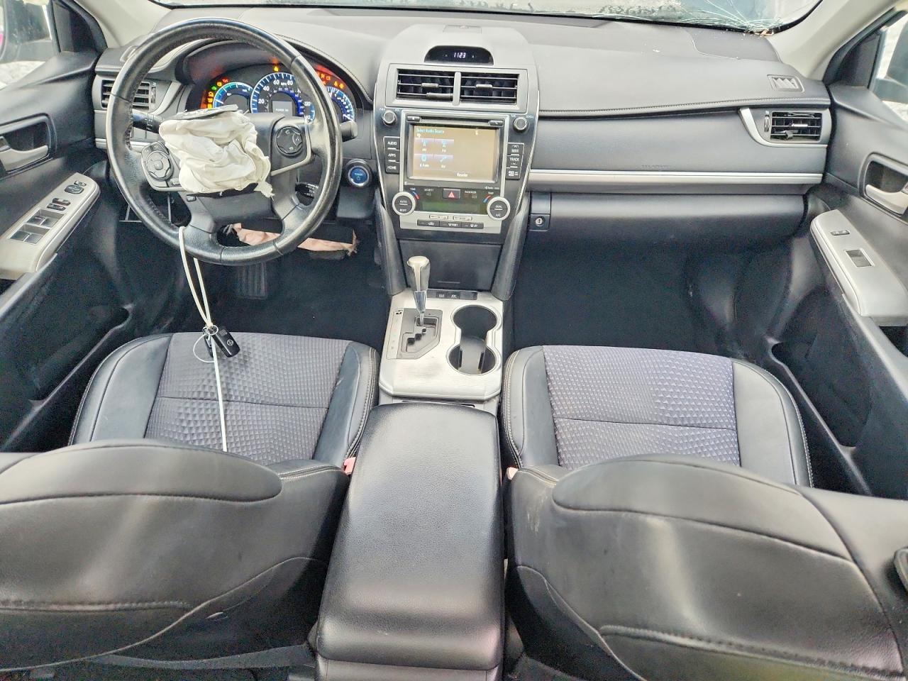 2014 Toyota Camry Hybrid Se Blue vin: 4T1BD1FK2EU126464