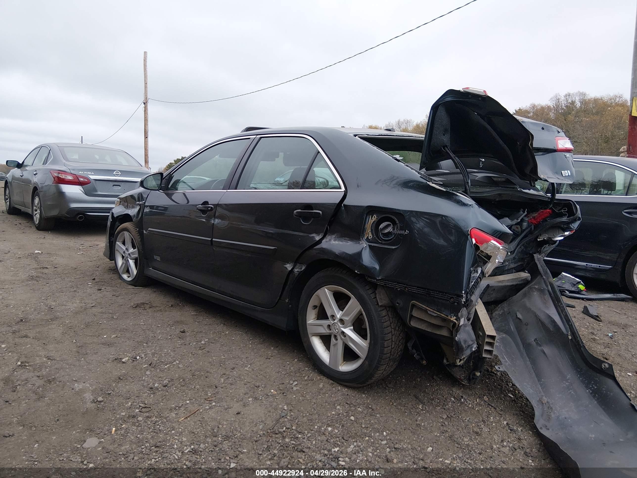 2014 Toyota Camry Hybrid Se Limited Edition Gray vin: 4T1BD1FK2EU128344