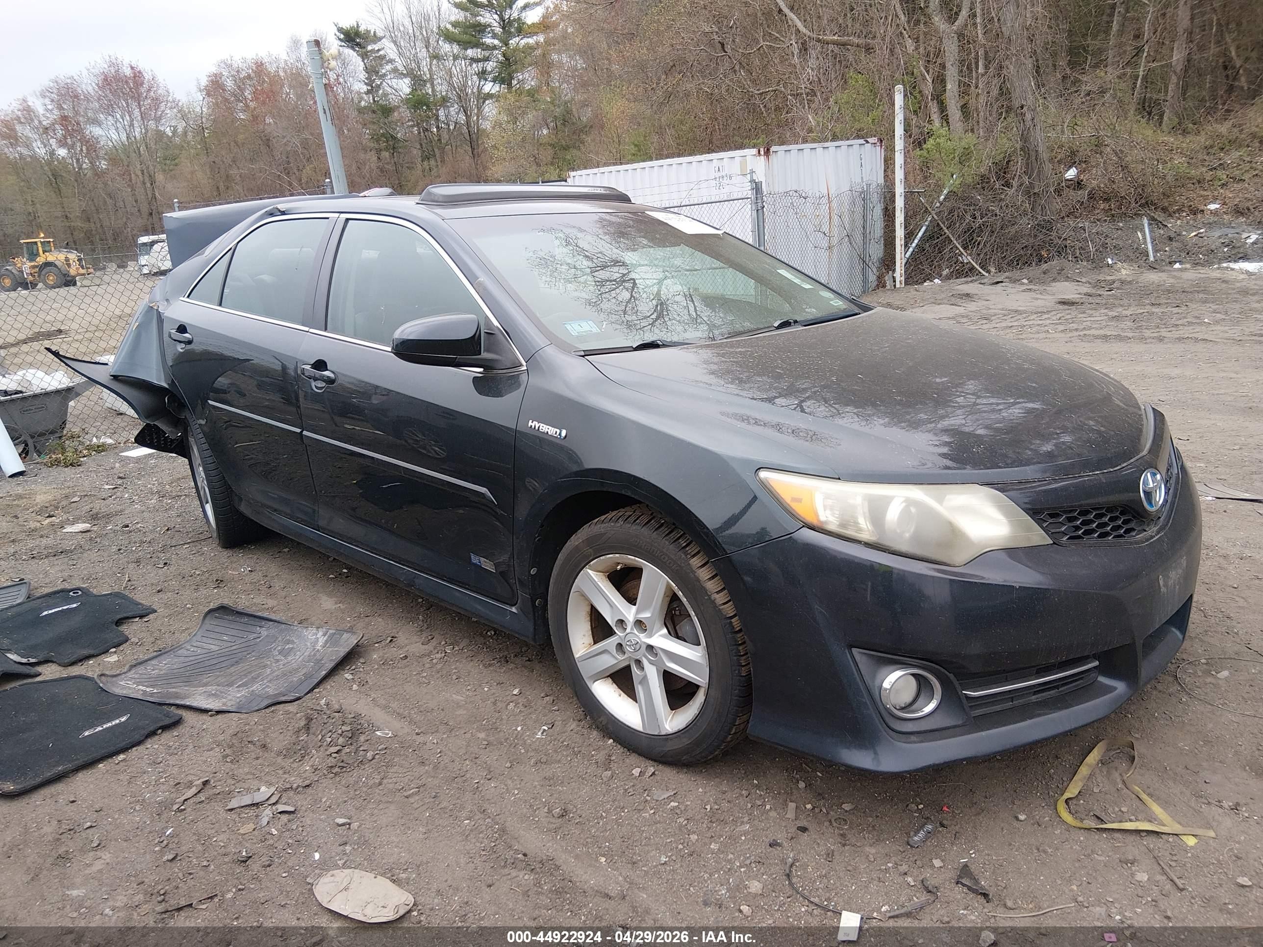 2014 Toyota Camry Hybrid Se Limited Edition Gray vin: 4T1BD1FK2EU128344