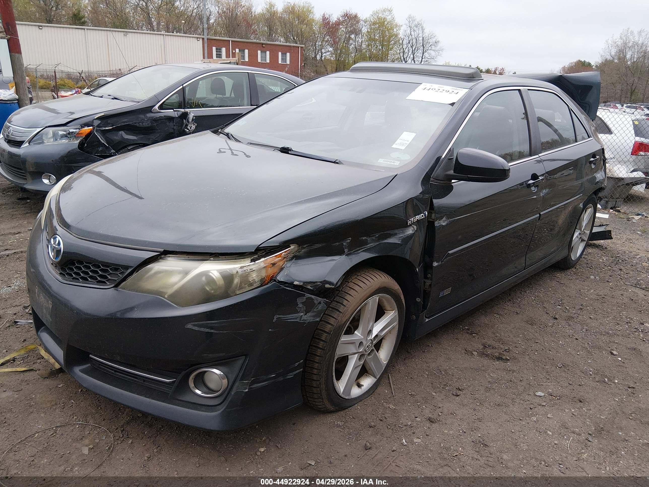 2014 Toyota Camry Hybrid Se Limited Edition Gray vin: 4T1BD1FK2EU128344