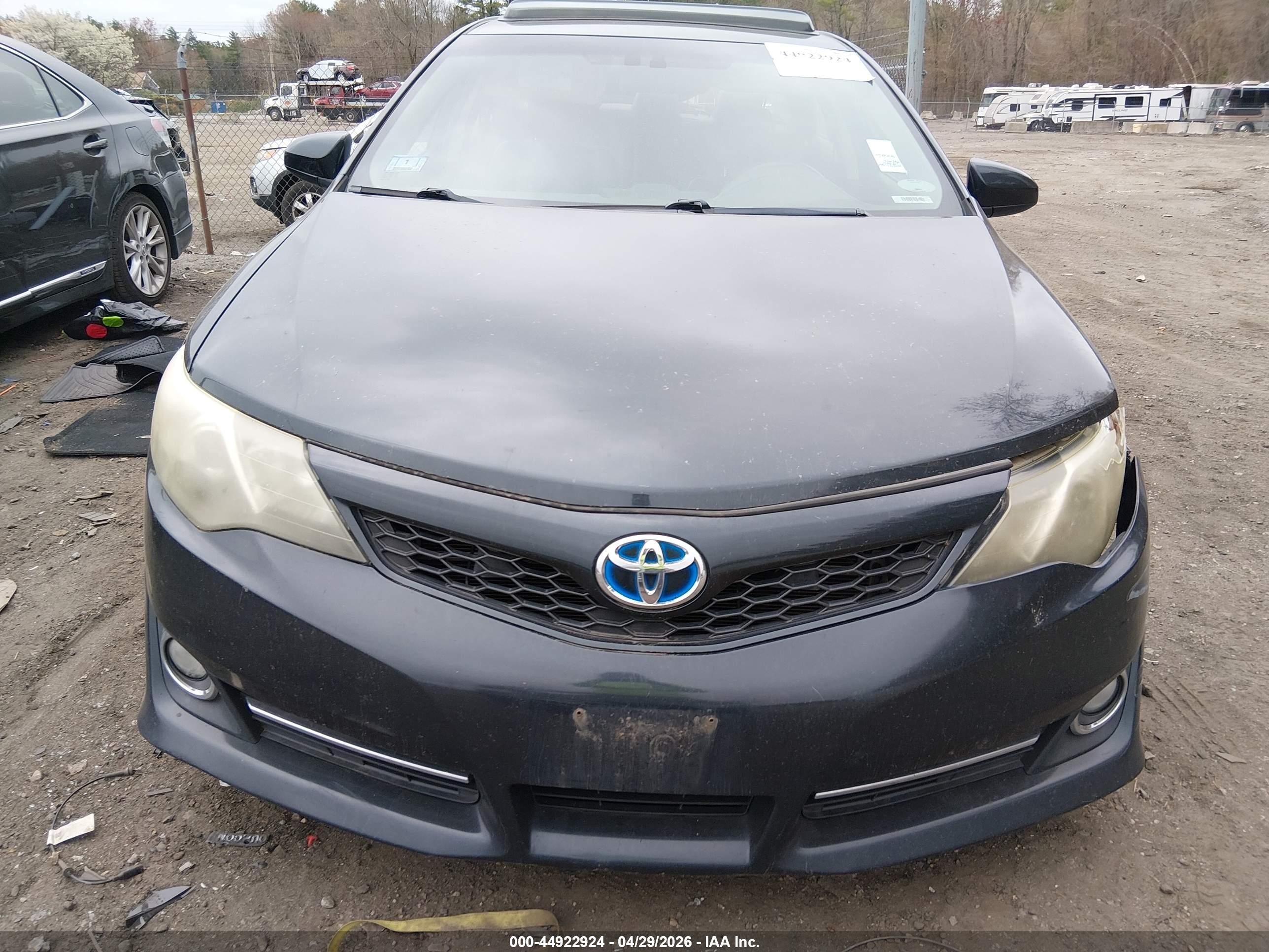 2014 Toyota Camry Hybrid Se Limited Edition Gray vin: 4T1BD1FK2EU128344