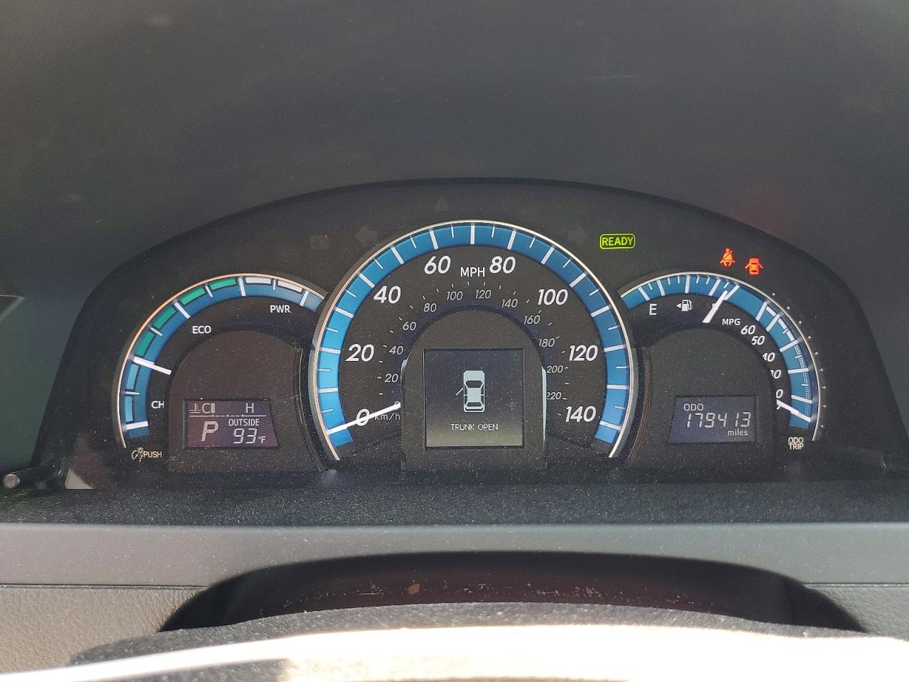 2014 Toyota Camry Hybrid Le Silver vin: 4T1BD1FK2EU130434