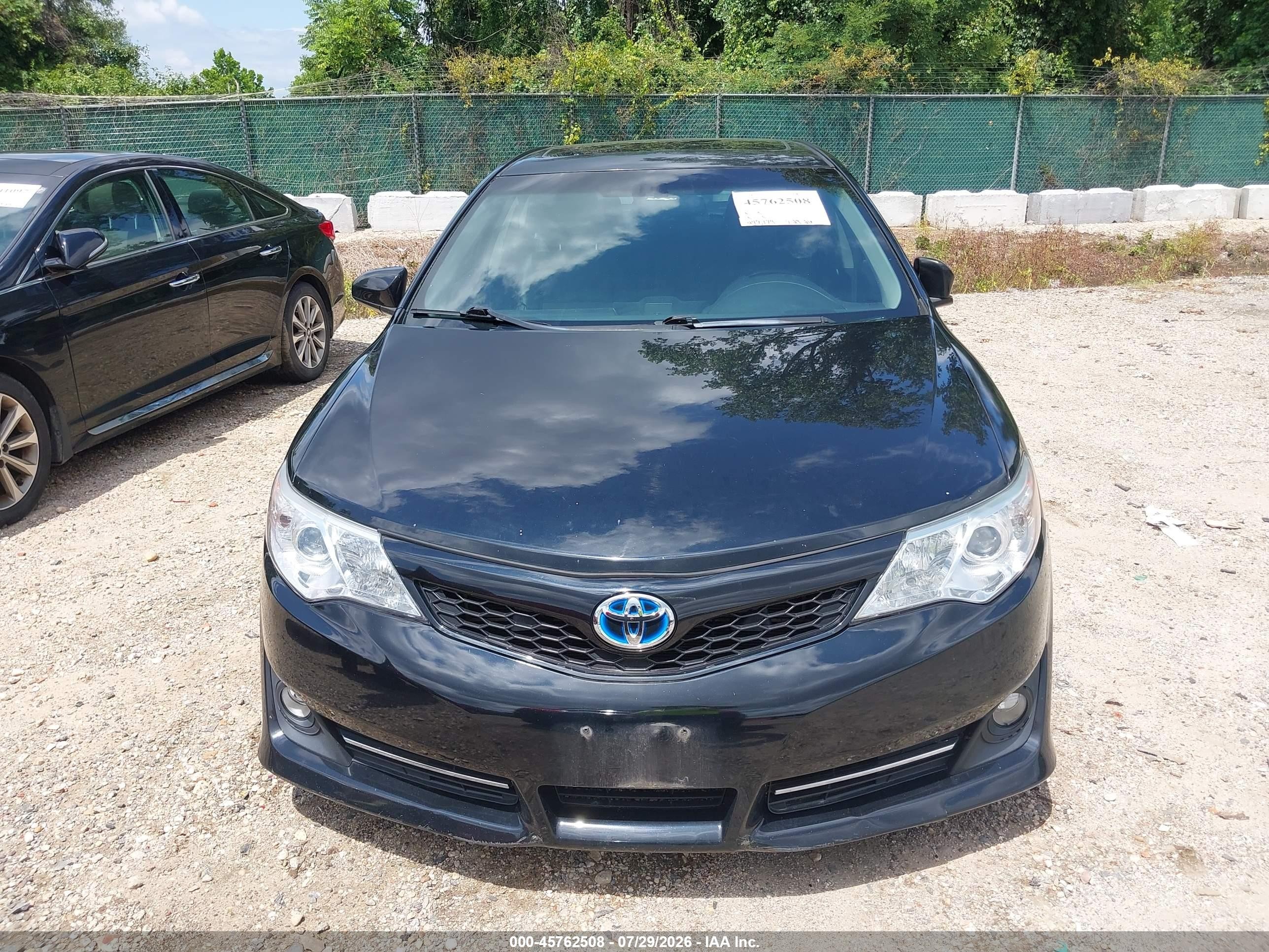 2014 Toyota Camry Hybrid Se Limited Edition Dark Blue vin: 4T1BD1FK2EU132491