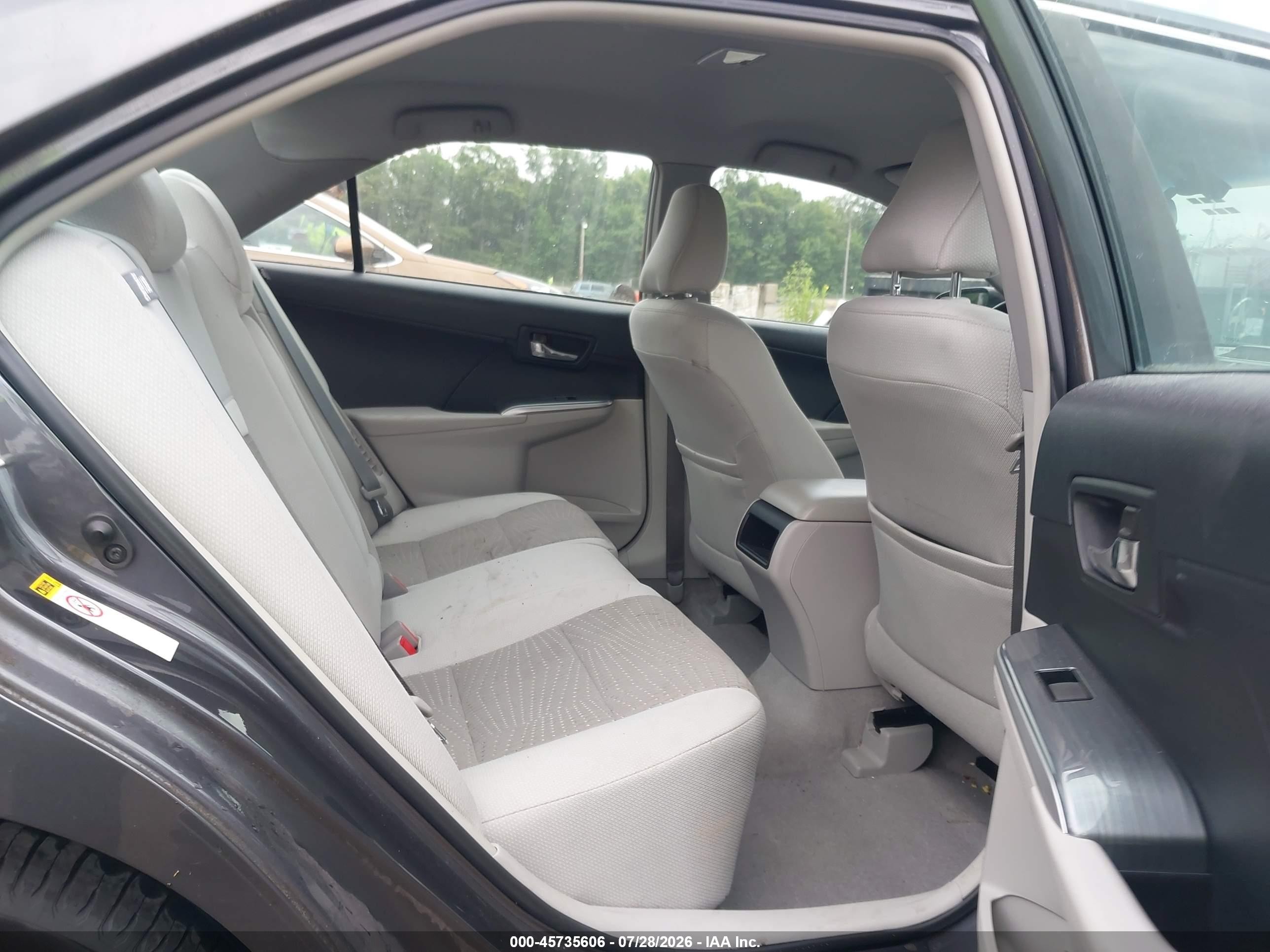 2014 Toyota Camry Hybrid Le Gray vin: 4T1BD1FK2EU141501
