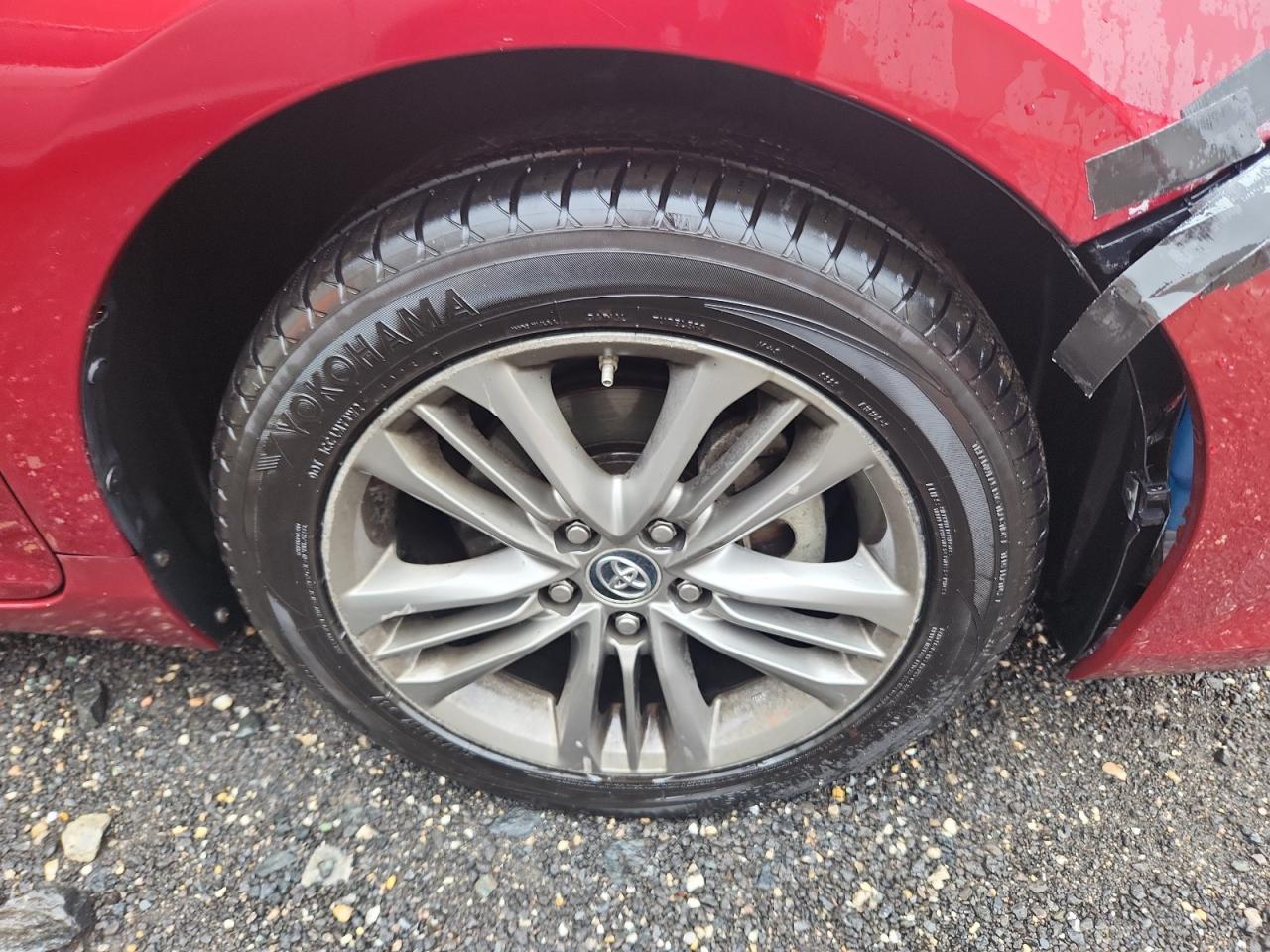 2015 Toyota Camry Hybrid Se Бордовый vin: 4T1BD1FK2FU143220 Damage: Right Front Wheel, Curb Rash, > 12 Inches