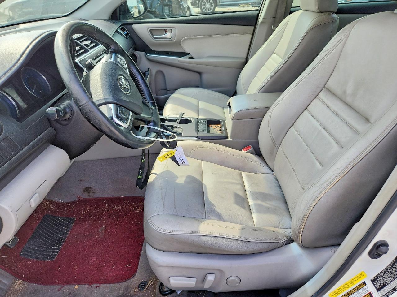 2015 Toyota Camry Hybrid Xle White vin: 4T1BD1FK2FU145825