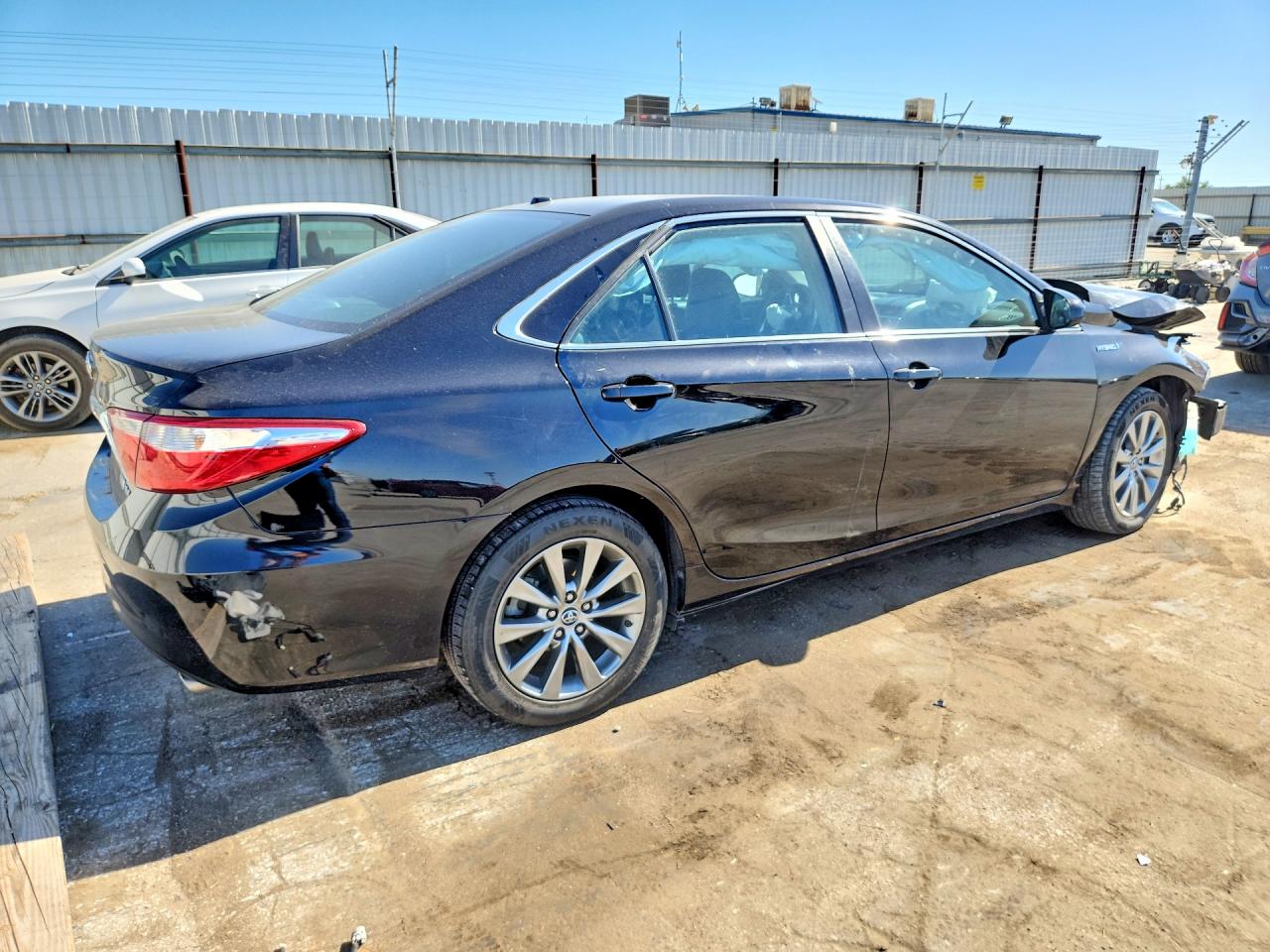 2015 Toyota Camry Hybrid Xle Black vin: 4T1BD1FK2FU148000