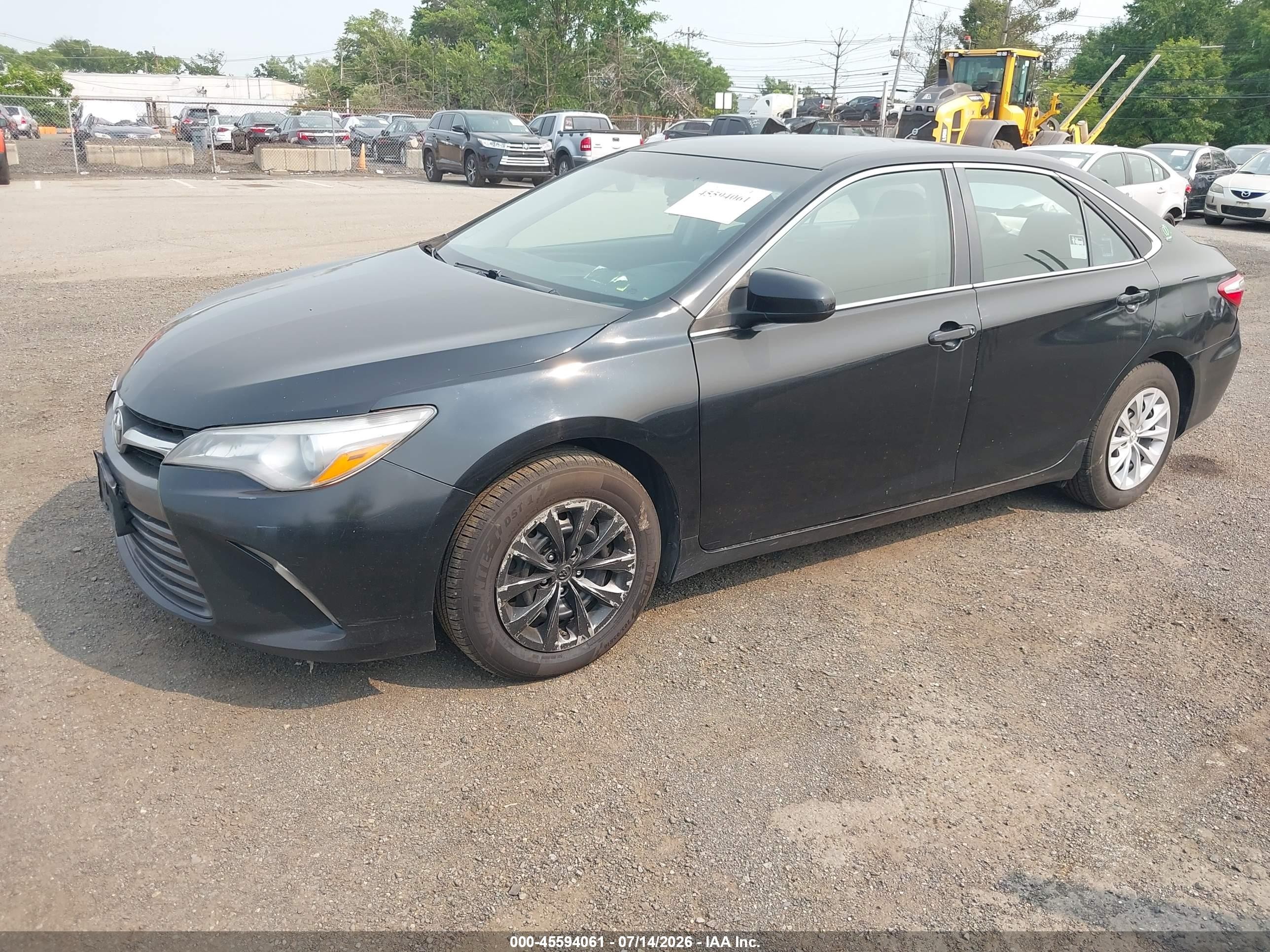 2015 Toyota Camry Hybrid Le Black vin: 4T1BD1FK2FU156050