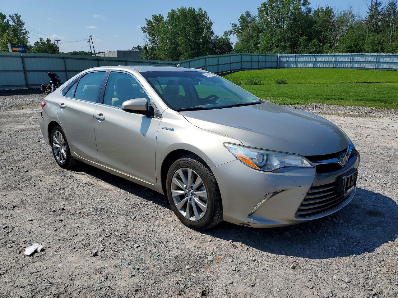 2015 Toyota Camry Hybrid Xle Beige vin: 4T1BD1FK2FU156176