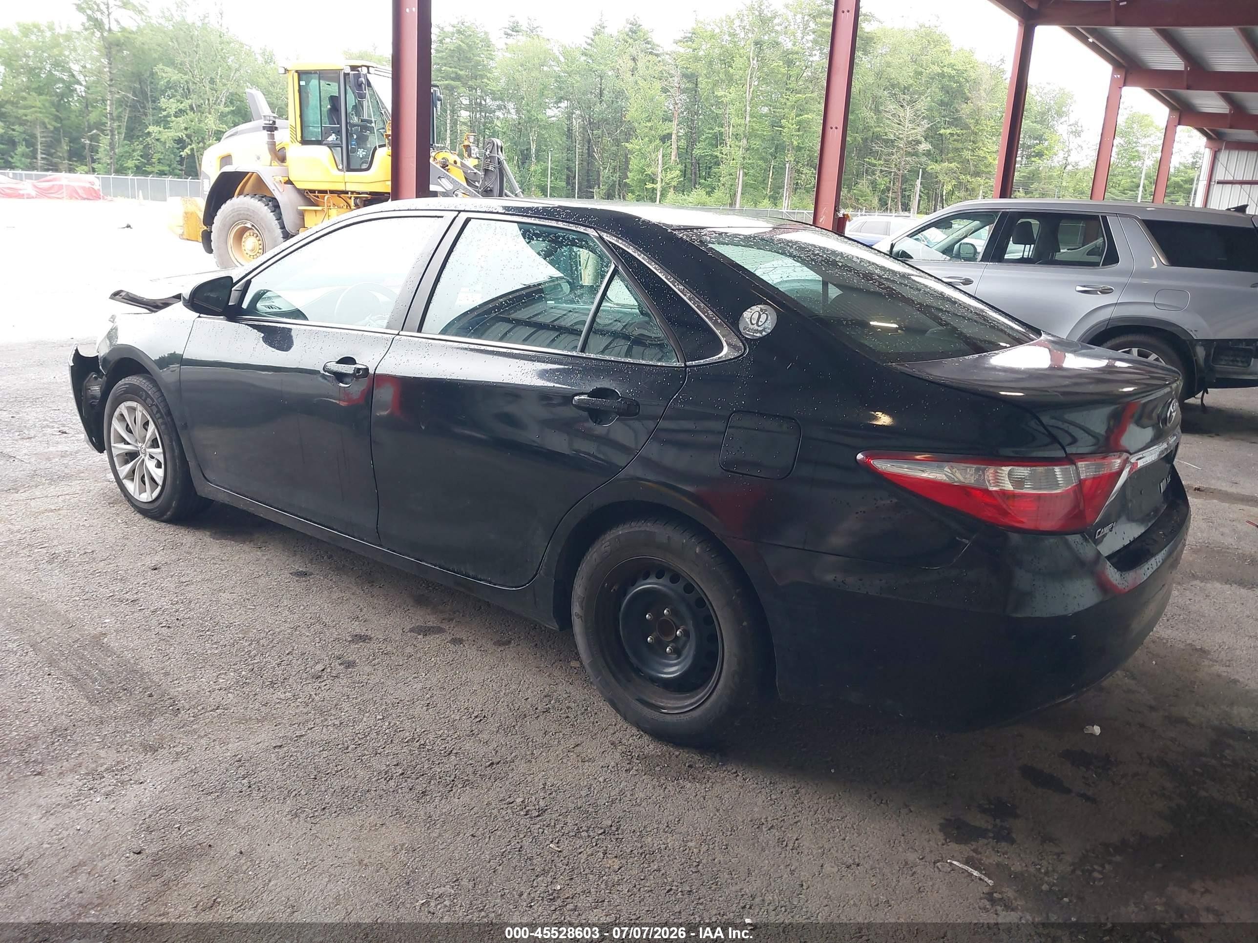 2015 Toyota Camry Hybrid Le Black vin: 4T1BD1FK2FU160261