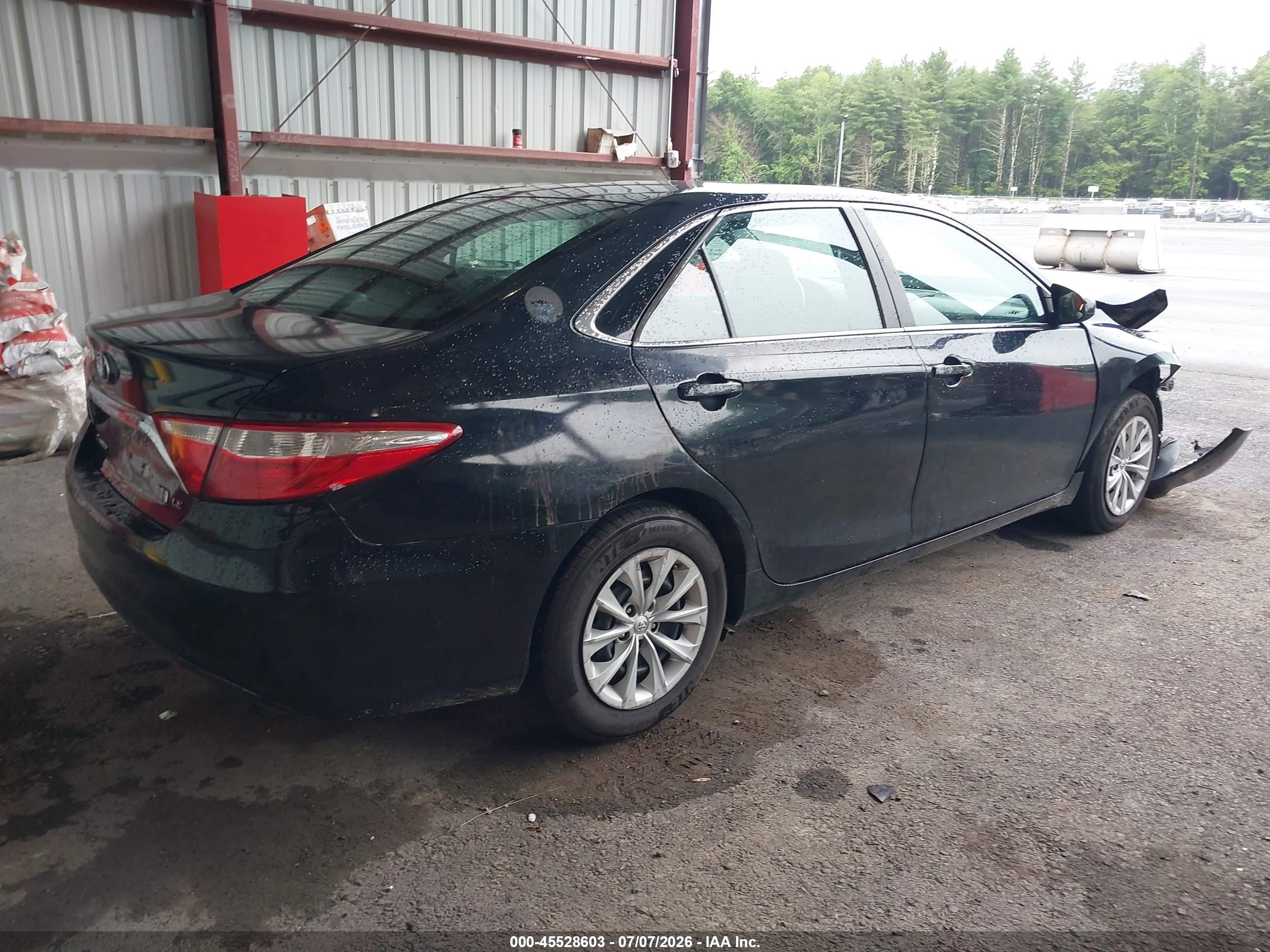 2015 Toyota Camry Hybrid Le Black vin: 4T1BD1FK2FU160261