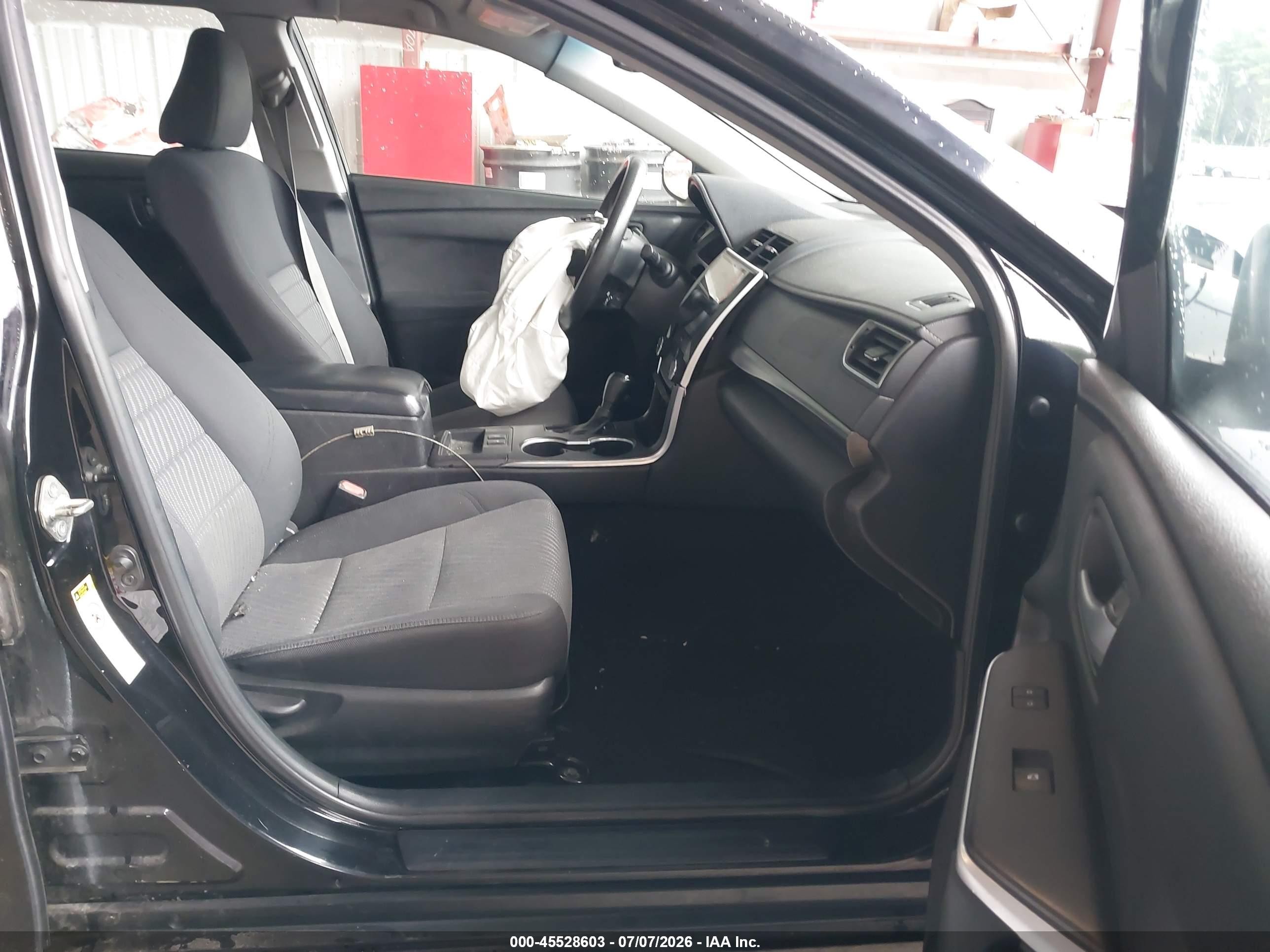 2015 Toyota Camry Hybrid Le Black vin: 4T1BD1FK2FU160261