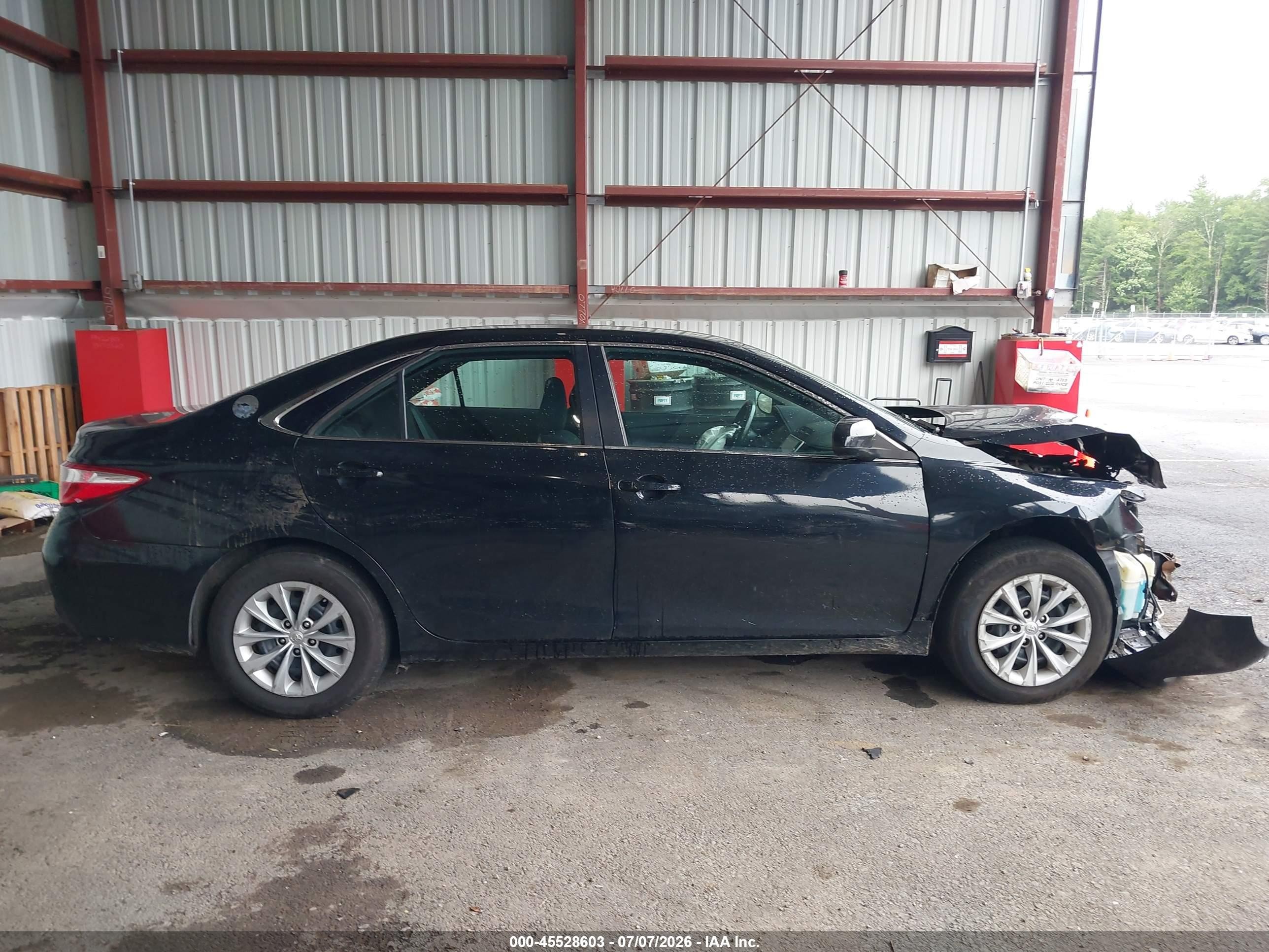 2015 Toyota Camry Hybrid Le Black vin: 4T1BD1FK2FU160261