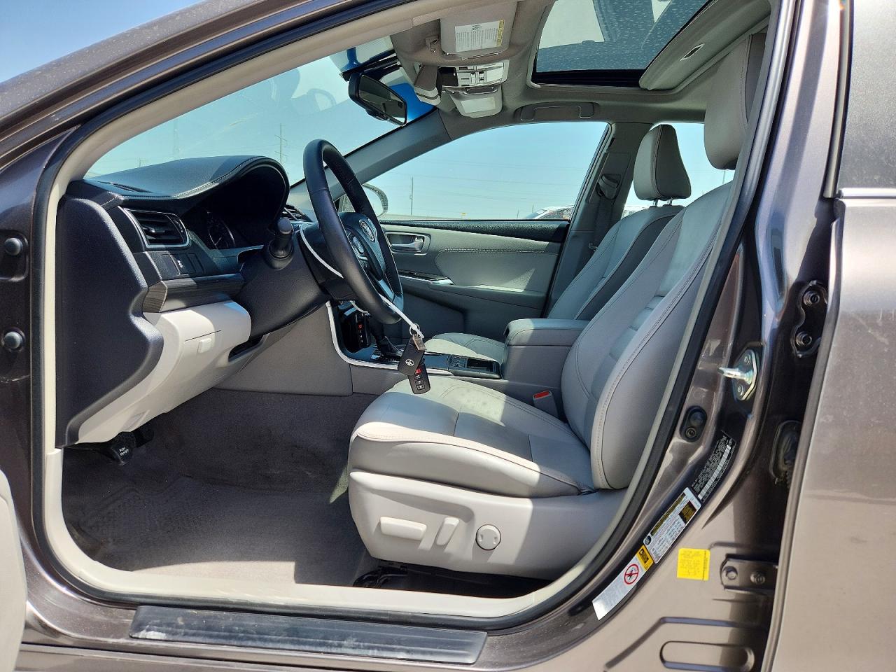 2015 Toyota Camry Hybrid Xle Gray vin: 4T1BD1FK2FU165363