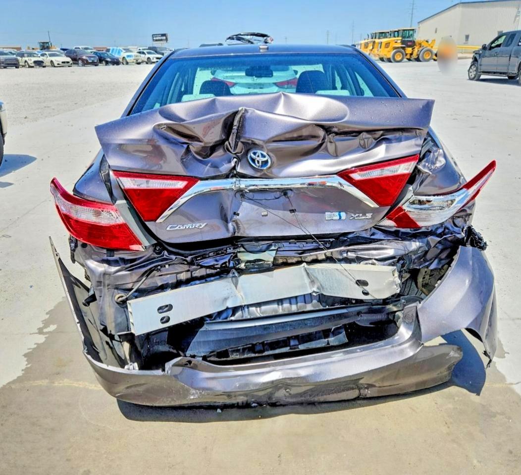 2015 Toyota Camry Hybrid Xle Gray vin: 4T1BD1FK2FU165363