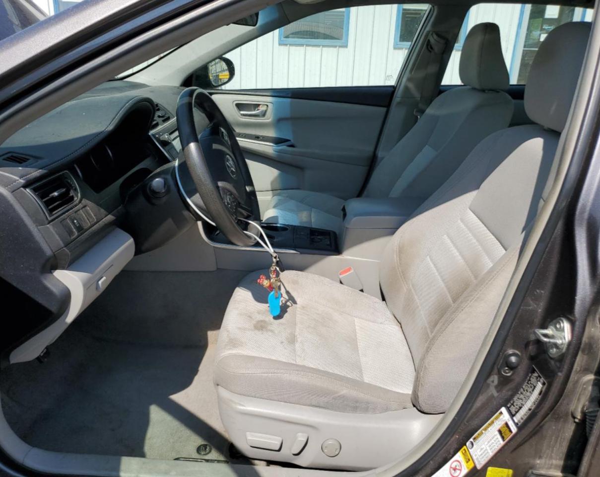 2015 Toyota Camry Hybrid Le Gray vin: 4T1BD1FK2FU169770