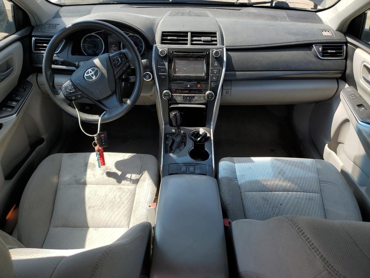 2015 Toyota Camry Hybrid Le Gray vin: 4T1BD1FK2FU169770