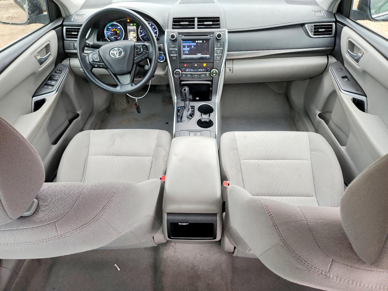 2015 Toyota Camry Hybrid Le Blue vin: 4T1BD1FK2FU170756