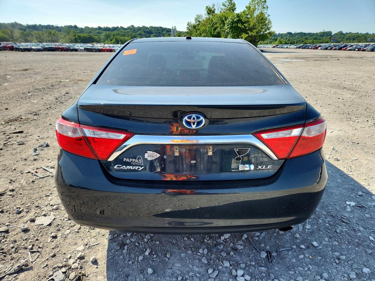 2015 Toyota Camry Hybrid Xle Blue vin: 4T1BD1FK2FU176797