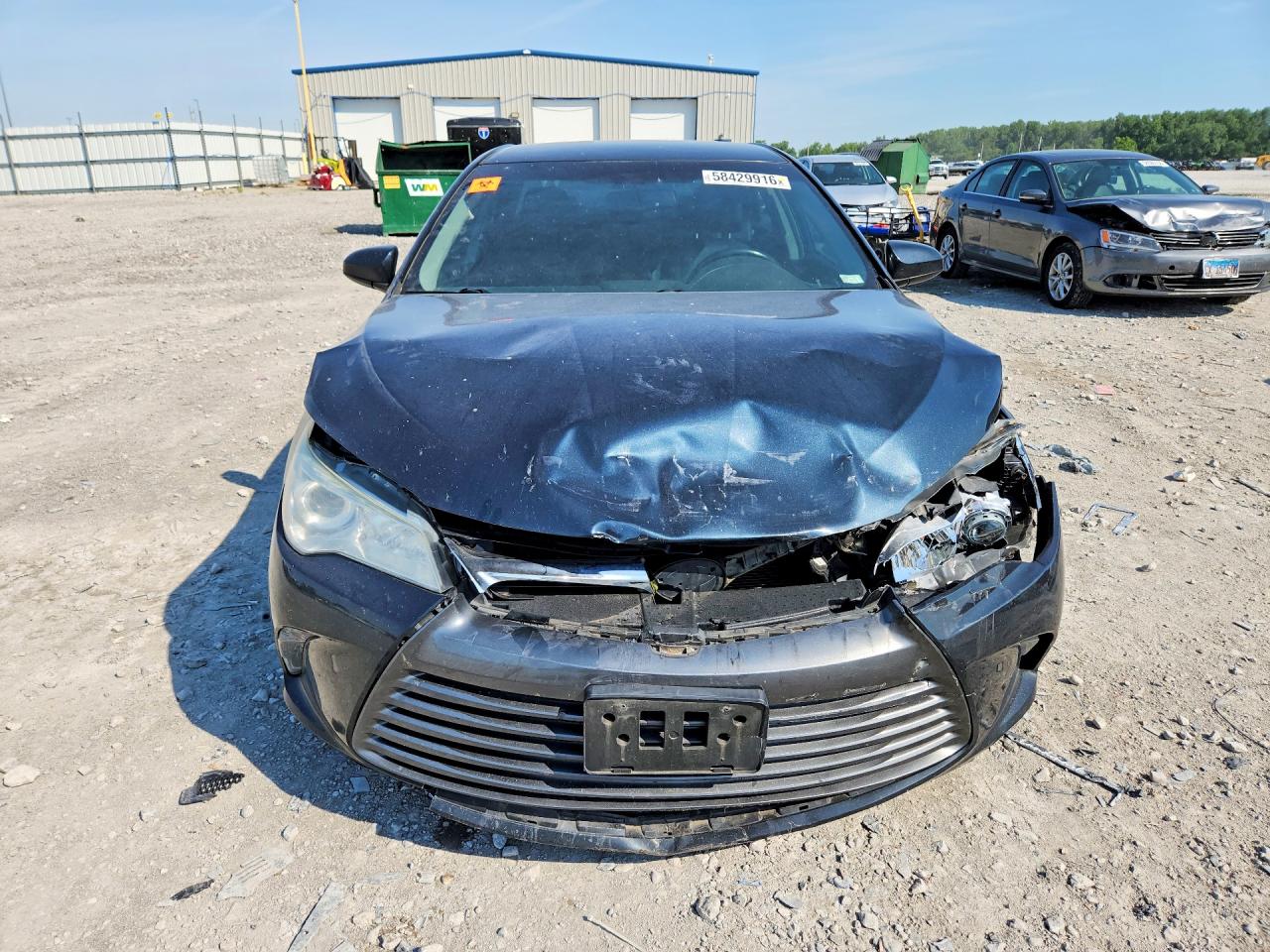 2015 Toyota Camry Hybrid Xle Blue vin: 4T1BD1FK2FU176797