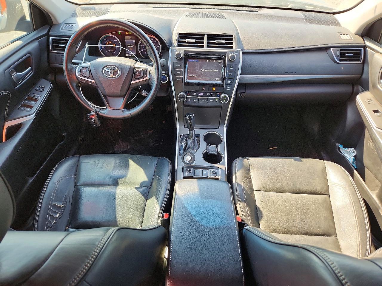 2015 Toyota Camry Hybrid Xle Blue vin: 4T1BD1FK2FU176797