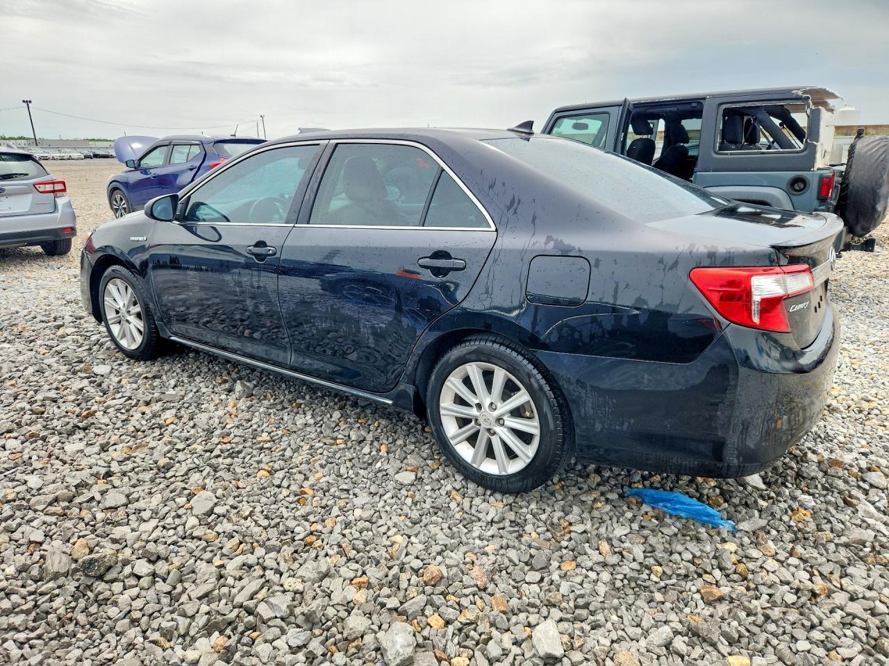2012 Toyota Camry Hybrid Xle Black vin: 4T1BD1FK3CU003320