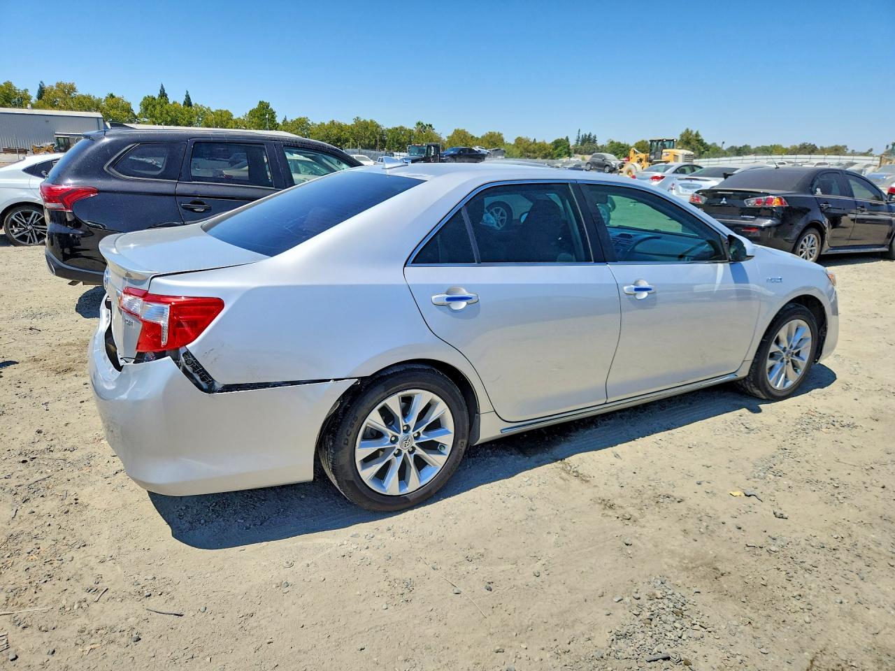 2012 Toyota Camry Hybrid Xle Silver vin: 4T1BD1FK3CU003883