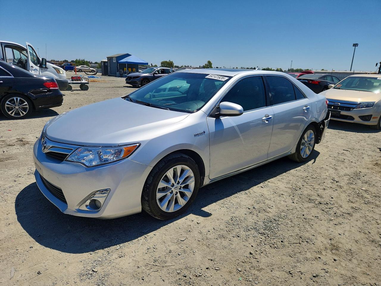 2012 Toyota Camry Hybrid Xle Silver vin: 4T1BD1FK3CU003883