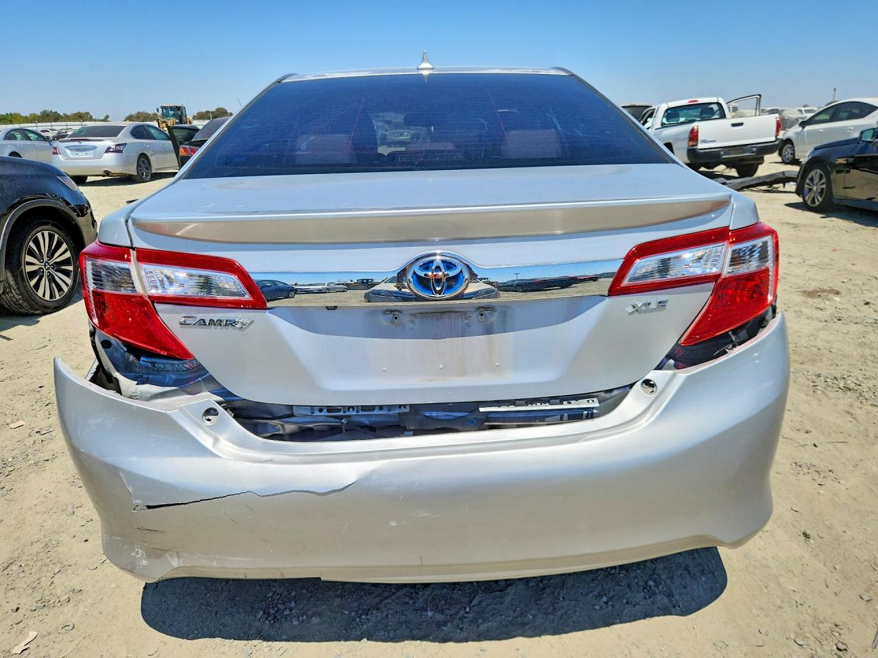 2012 Toyota Camry Hybrid Xle Silver vin: 4T1BD1FK3CU003883