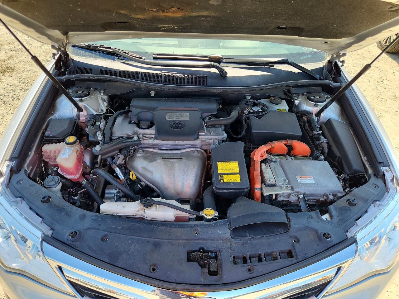 2012 Toyota Camry Hybrid Xle Silver vin: 4T1BD1FK3CU003883
