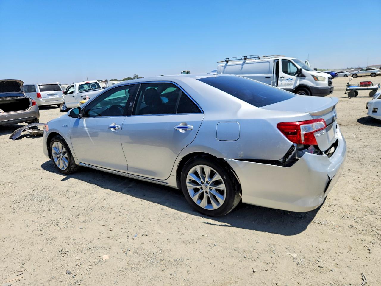 2012 Toyota Camry Hybrid Xle Silver vin: 4T1BD1FK3CU003883