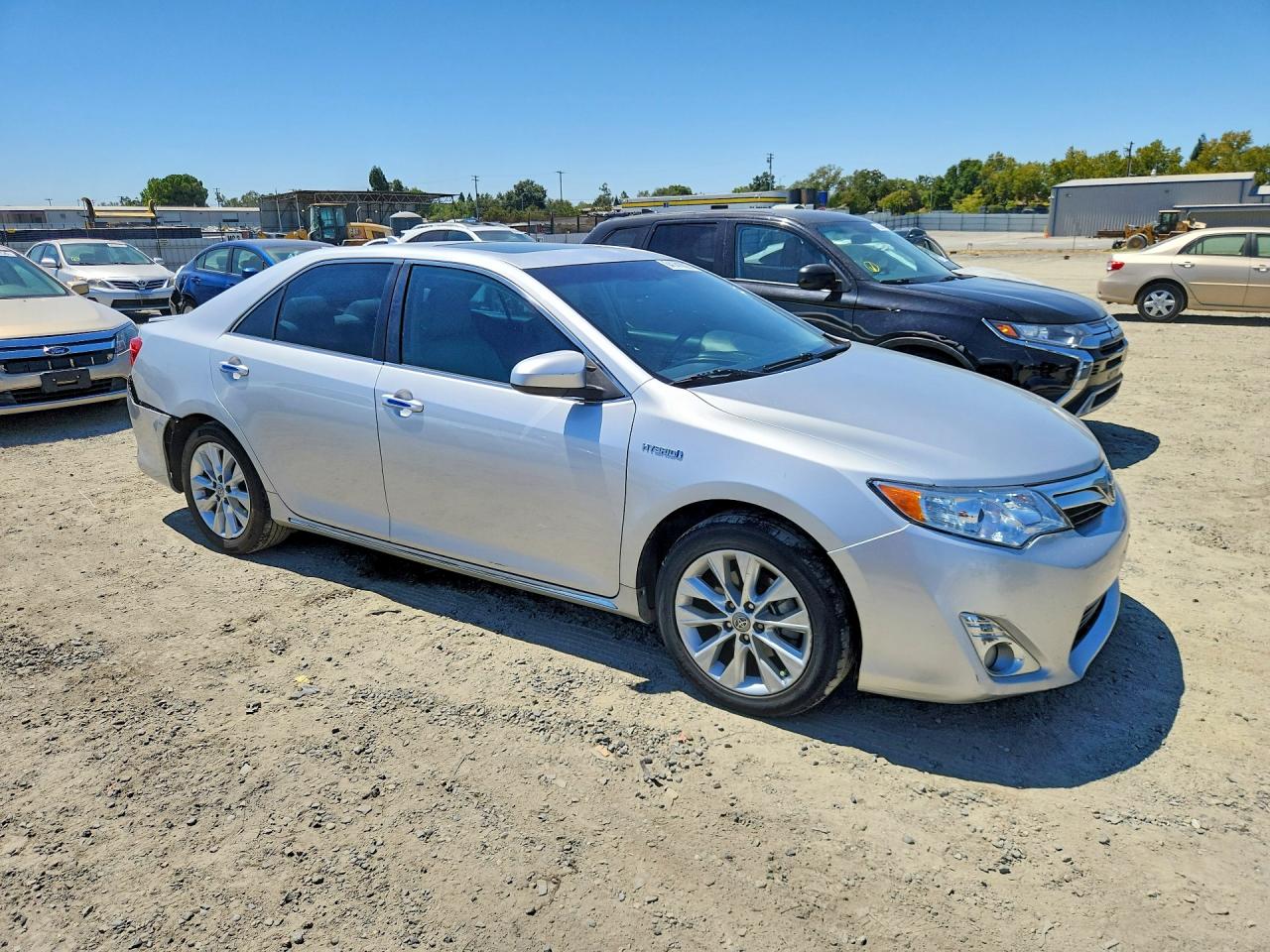2012 Toyota Camry Hybrid Xle Silver vin: 4T1BD1FK3CU003883