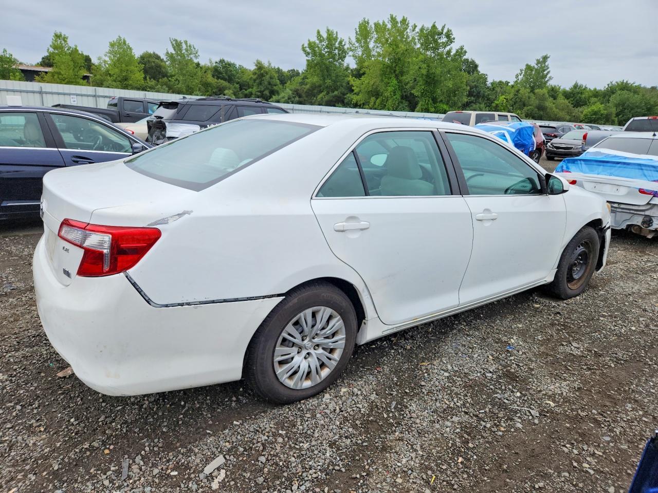 2012 Toyota Camry Hybrid Le White vin: 4T1BD1FK3CU006914