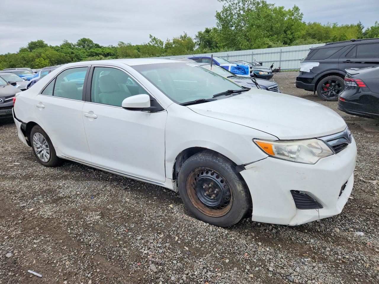 2012 Toyota Camry Hybrid Le White vin: 4T1BD1FK3CU006914