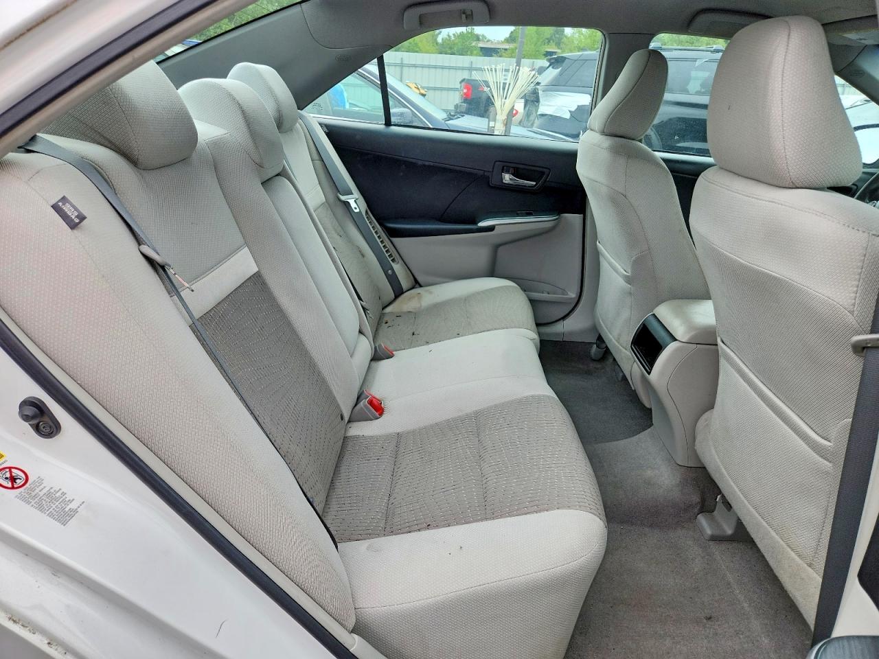 2012 Toyota Camry Hybrid Le White vin: 4T1BD1FK3CU006914