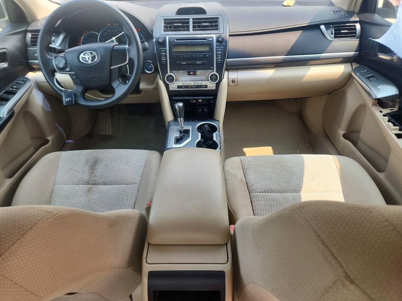 2012 Toyota Camry Hybrid Le White vin: 4T1BD1FK3CU015015