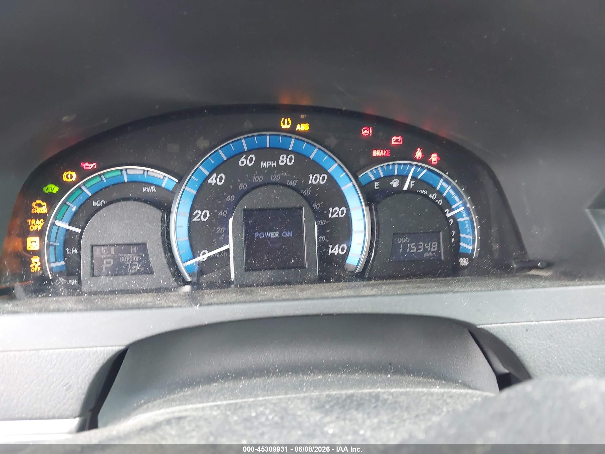 2012 Toyota Camry Hybrid Le Silver vin: 4T1BD1FK3CU021896