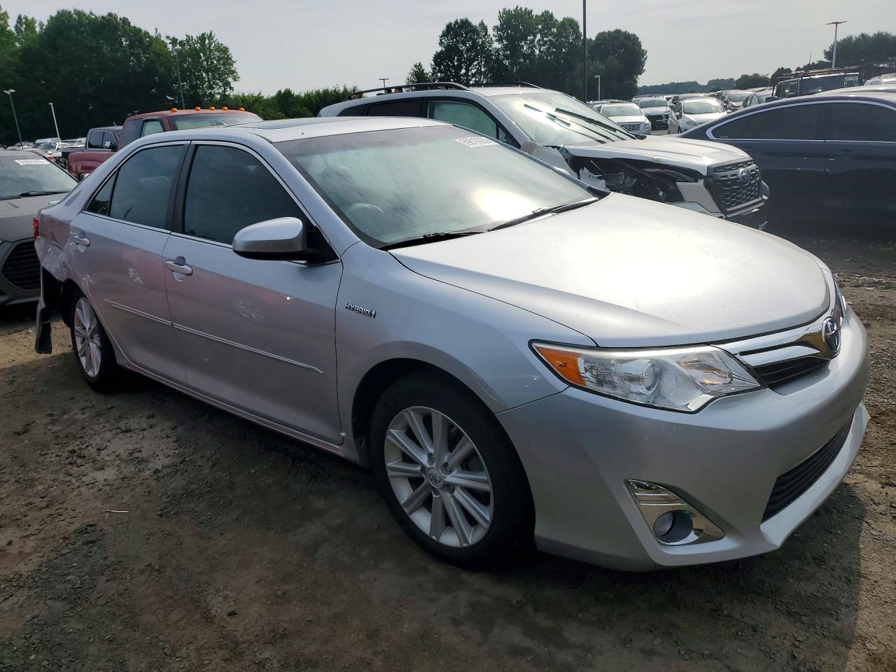 2012 Toyota Camry Hybrid Xle Silver vin: 4T1BD1FK3CU022255